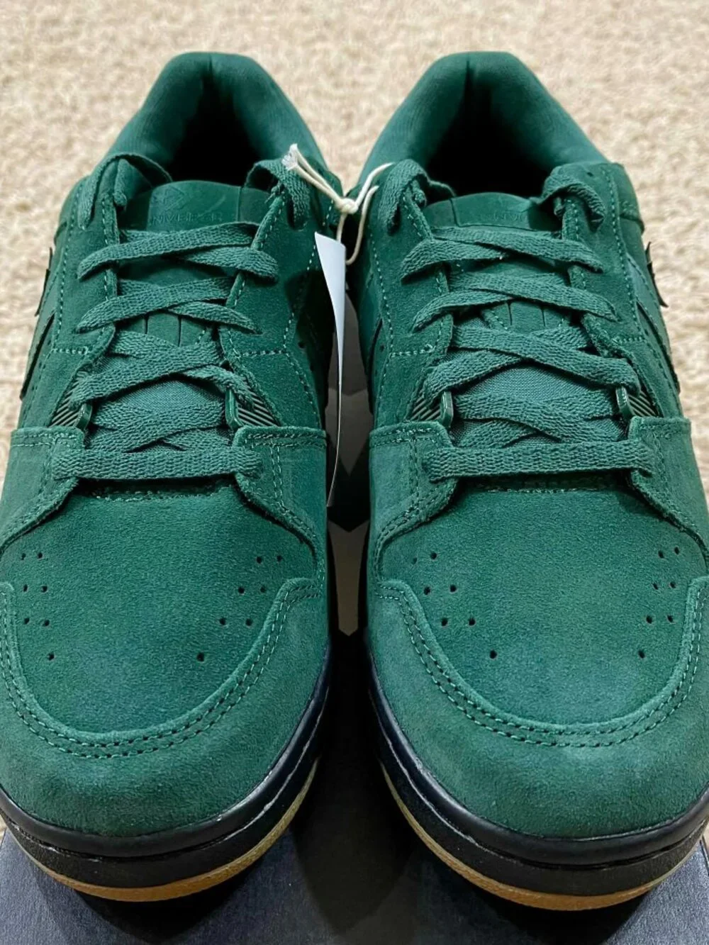 Converse Men's CL98 Suede Low Top Sneakers Shoes Green, Size 12 (New)